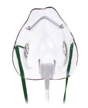 001201 | Mascarilla de Oxígeno Adulto Consentración Media con Tubería de 2.10 m