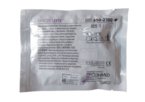 450-2300 | PLACA DE RETORNO PEDIATRICA DESECHABLE P/ELECTROCIRUGIA