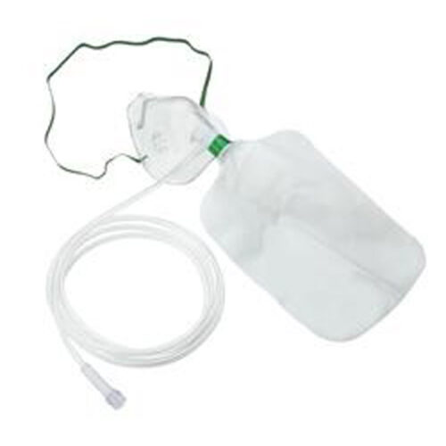 001268 | MASCARILLA DE OXIGENO PEDIATRICA DE ALTA CONCENTRACION CON BOLSA RESERVORIO