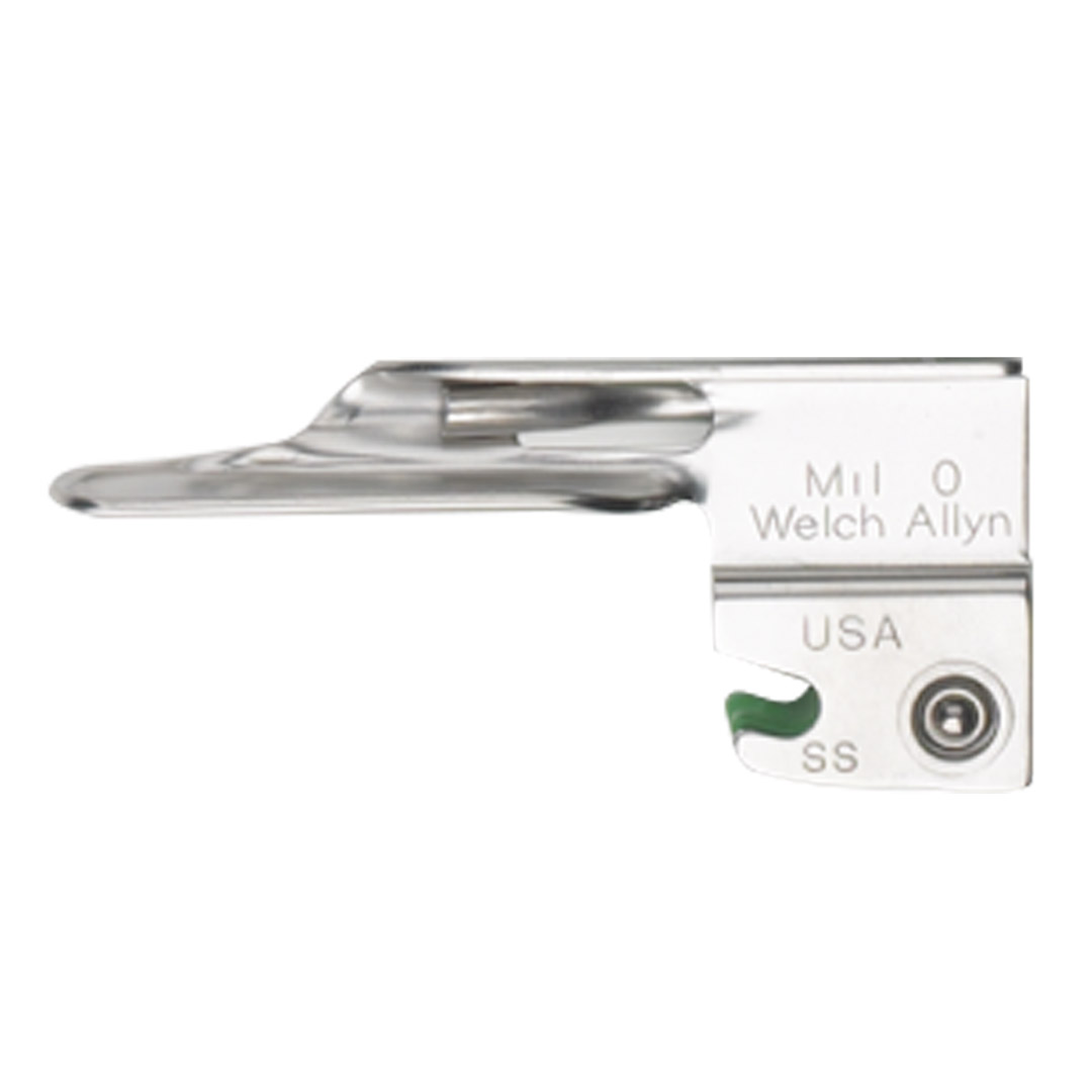 WA68060 | HOJA DE LARINGOSCOPIO MILLER (RECTA) #0 FIBRA OPTICA