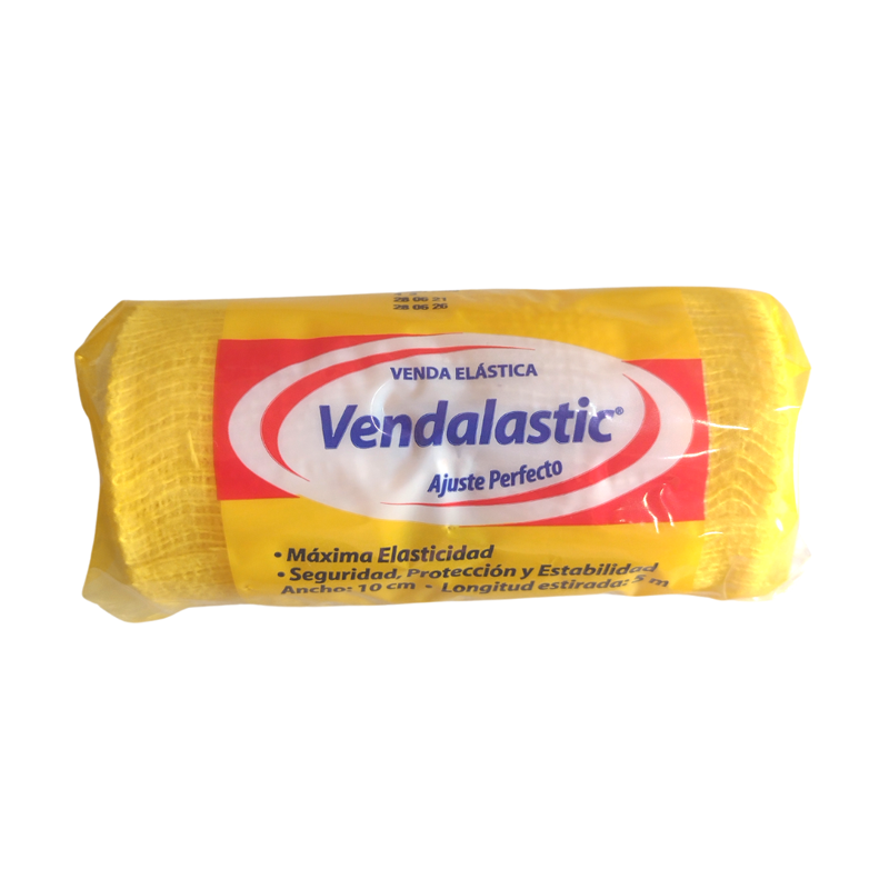 0905100 | VENDA ELASTICA 10CM X 5M C/12 PZS