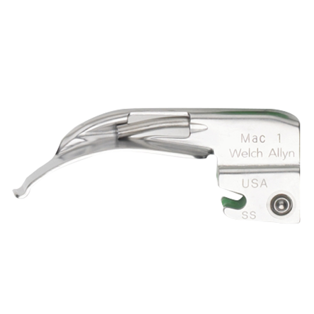 WA69061 | HOJA DE LARINGOSCOPIO MCINTOCH (CURVA) #1 FIBRA OPTICA