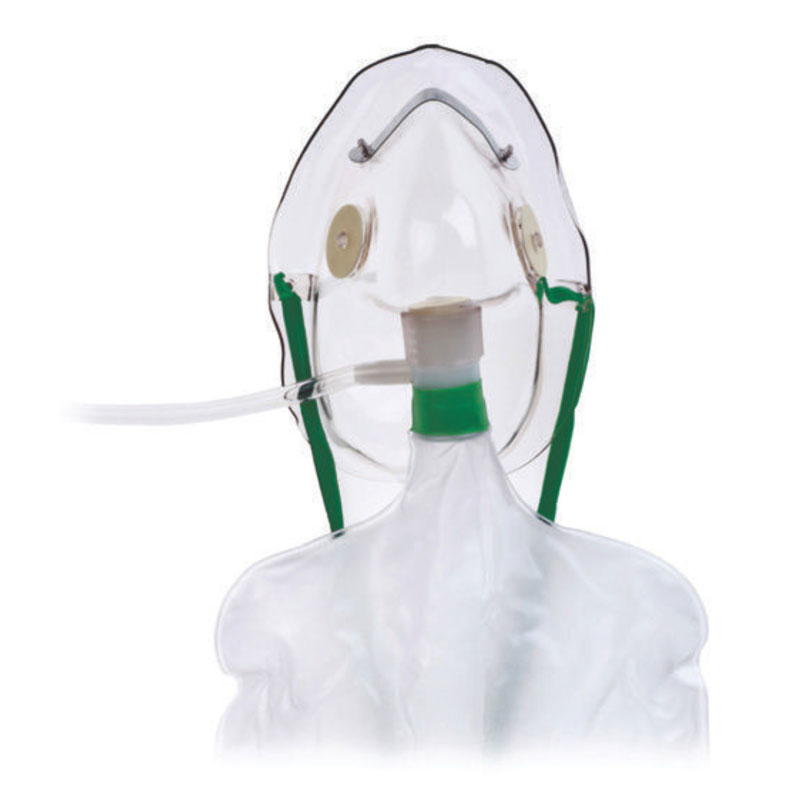 1060 | MASCARILLA DE OXIGENO ADULTO SIN RE-INHALACION SIN VALVULA DE SEGURIDAD