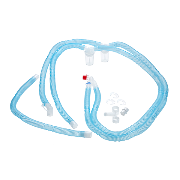 1615 | CIRCUITO DE VENTILACION ADULTO* DESECHABLE UNIVERSAL C/2 TRAMPAS DE AGUA