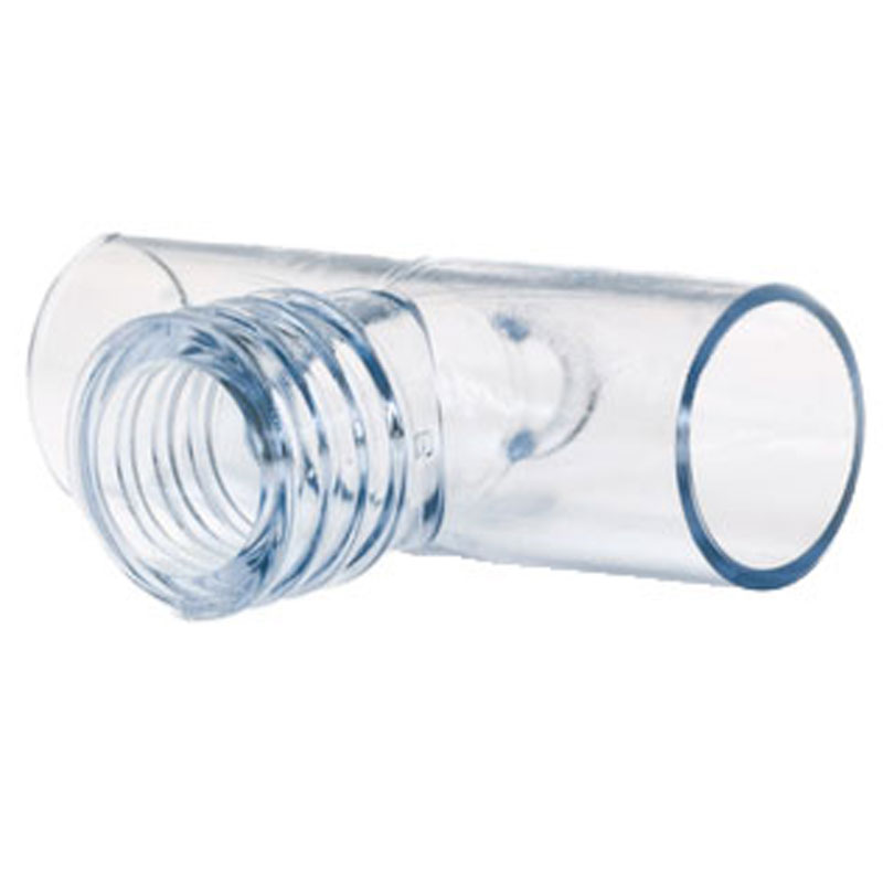 1638 | CONECTOR EN "T" PARA NEBULIZADOR DE 22MM O.D. X 18MM I.D./ 22MM O.D. X 22MM O.D AZUL