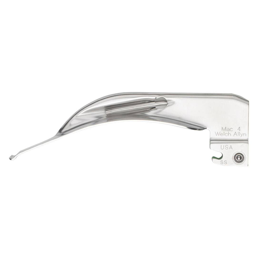 WA69064 | HOJA DE LARINGOSCOPIO MCINTOSH (CURVA) #4 FIBRA OPTICA