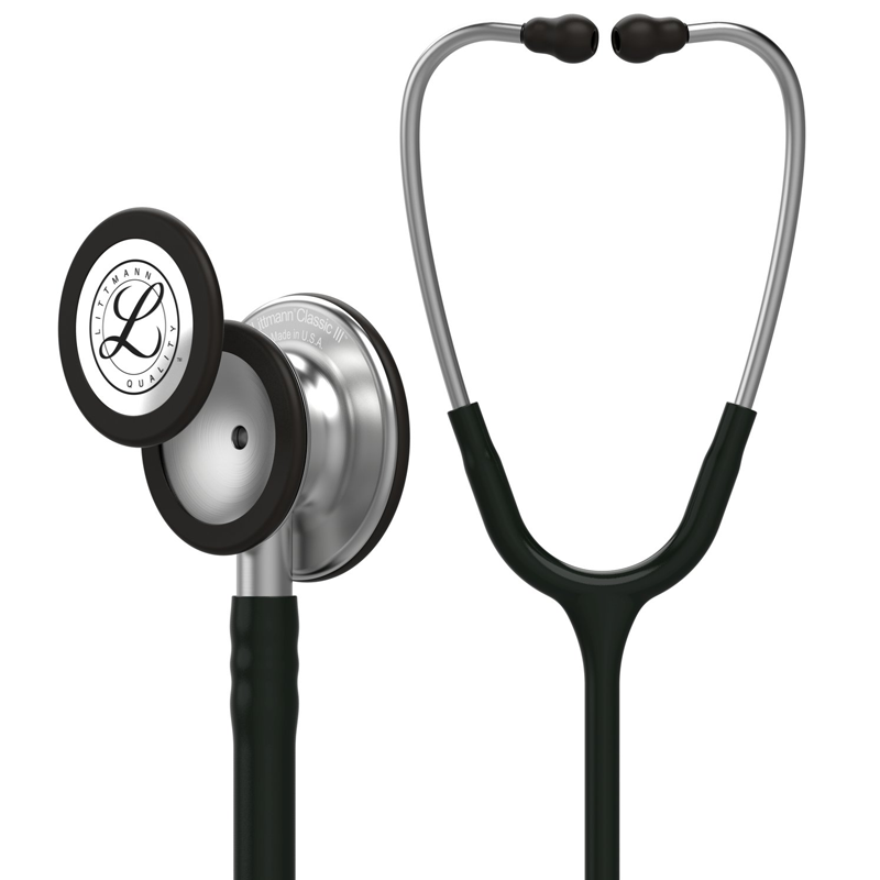 5620 | ESTETOSCOPIO ADULTO Littman CLASSIC III NEGRO