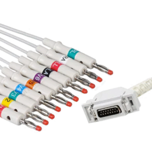 E10R-HL-B | CABLE DE EKG DE 10 DERIVACIONES GE HELLIGE