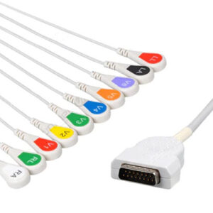 E10R-MQ-S | CABLE DE EKG DE 10 DERIVACIONES MARQUETTE MAC 500/1000 Y 1200