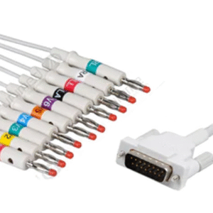 E10R-SH2-B | CABLE DE EKG DE 10 DERIVACIONES SCHILLER AT3, AT6, CS6, AT5, AT10, AT60