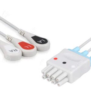 NKB3-90P | JUEGO DE 3 LATIGUILLOS NIHON KOHDEN DE CAIMAN