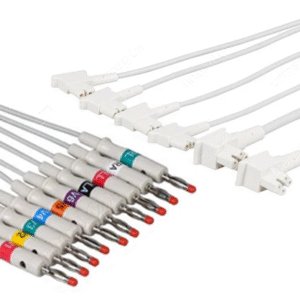 PWC10-LB | JUEGO DE 10 DERIVACIONES PARA EKG PHILIPS TERMINACION BANANA