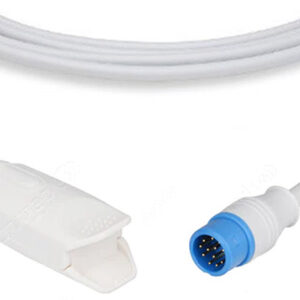 U410-208 | SENSOR DE SPO2 ADULTO MEDEXCELL MD50 CONECTOR 12 PINES AZUL