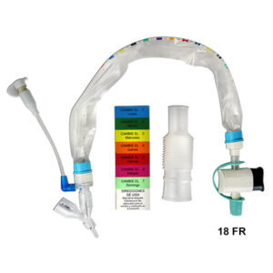 PAHT20715 | SISTEMA DE SUCCION CERRADO SIMPLE PARA TUBO ENDOTRAQUEAL 18 FR