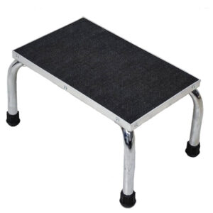 TE265 | BANQUETA DE ALTURA 1 PELDAÑO ACERO INOXIDABLE.