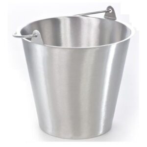 TE064 | CUBETA DE PATADA DE ACERO INOXIDABLE 12L