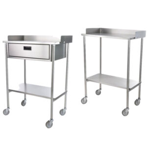 TE110 | MESA PASTEUR CROMADA