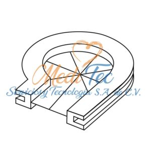 024-GAIR | GRUMETT BLANCO PARA CAPACETE PARA CUNA TERMICA