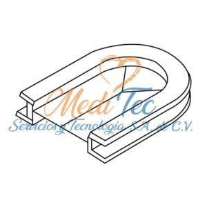 6600-1248-500 | GRUMETT BLANCO PARA CAPACETE PARA CUNA TERMICA GIRAFFE